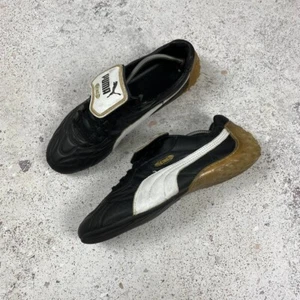 Zapatillas de cuero vintage estilo fútbol Puma King años 2000 talla us10 - Imagen 1 de 17
