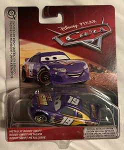 Disney Pixar Cars Metallic Bobby Swift Scavenger Hunt Die-cast Car 2017 New - Picture 1 of 5