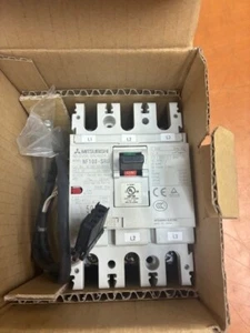 (NEW) Mitsubishi 15A 3P Circuit Breaker NF100-SRU NF100 - Picture 1 of 1