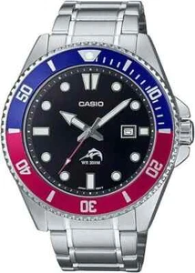 Casio MDV106DD-1A2, Men's Stainless Steel Watch, 200 Meter WR, Rotating Bezel - Picture 1 of 2