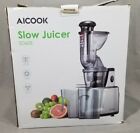 Aicook Slow Juicer Sd60e Electric Household Use Missing 1 Part (Auger) Used Work