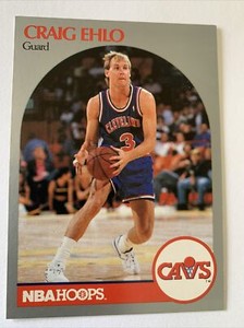 1990-91 Hoops Card  #74 Craig Ehlo Cleveland Cavaliers NmMt Free Shipping!