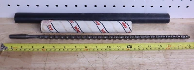 Nice NOS New SKIL Roto Hammer Carbide Bit - 18" Long 9/16" 19381 Model B Taper - Image 1 of 3