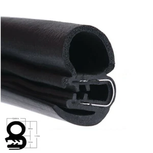 4M 13FT OEM Weatherstrip Car Body Door Rubber Seal Strip Soundproof Dustproof - Picture 1 of 11