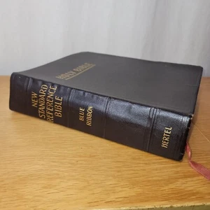 New Standard Reference The Holy Bible Blue Ribbon John Hertel 1951 - Picture 1 of 11