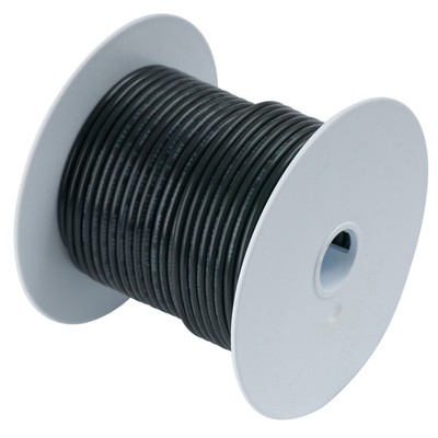 Ancor 131310 Triplex kabel, 12/3 AWG (3 x 3mm2), plat - 30,5 m, zwart/groen/wit