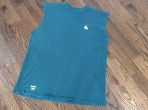 VANS Harry Potter SZ large tee Tshirt Tank Slytherin Green distressed Y2K Grunge - Picture 1 of 6