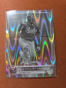 Topps Chrome 2022 - Mike Moustakas #56 refractor negativo (RC) - Imagen 1 de 2