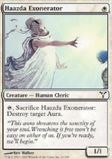 HAAZDA EXONERATOR X4 4 4X Dissension MTG Magic the Gathering Cards DJMagic