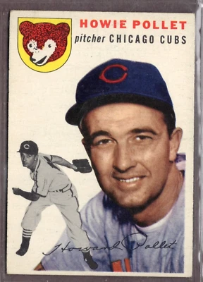 1954 Topps Set-Break #89 Howie Pollet VG-VGEX *JAYSACE* - Image 1 of 2
