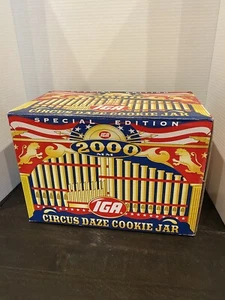 2000 IGA Circus Daze Special Edition Cookie Jar - New in Box / Calliope - Picture 1 of 10