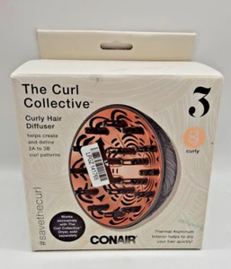 Conair The Curl Collective Coily Hair Diffuser #3 Create 2A to 3B Curl Patterns - Picture 1 of 3