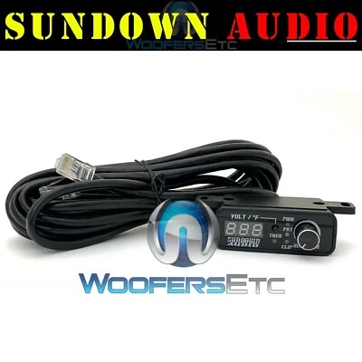 SUNDOWN AUDIO SALT-R MANDO A DISTANCIA PERILLA DE BAJO DIGITAL PARA AMPLIFICADORES MONOBLOQUE SAL NUEVO Foto 1 de 4