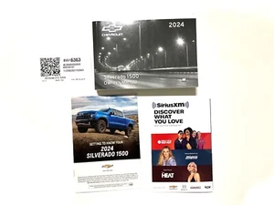 2024 CHEVROLET SILVERADO 1500 GAS OWNERS MANUAL SET OEM ITEM - Picture 1 of 1