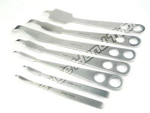 Hohmann retractor hueso palanca ortopédico veterinario operación instrumentos 7 piezas juego - Imagen 1 de 1