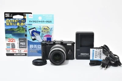 [COMO NUEVA] Cámara réflex digital Pentax Q negra 12,4 MP 02 5-15 de Japón Foto 1 de 4