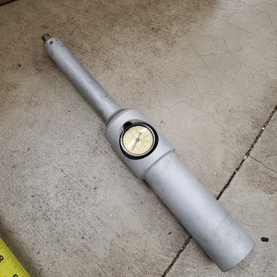 Herramienta de medición de profundidad de asiento de válvula Ford cabeza plana antigua interesante modelo A B calibre V8 Foto 1 de 4