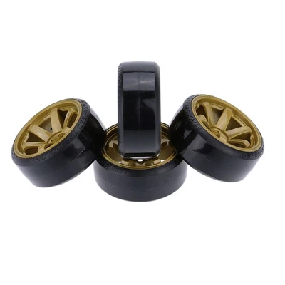 4er-Set 1/10 Drift-Car-Reifen Harte Ersatzreifen Für HSP  - Bild 1 von 4