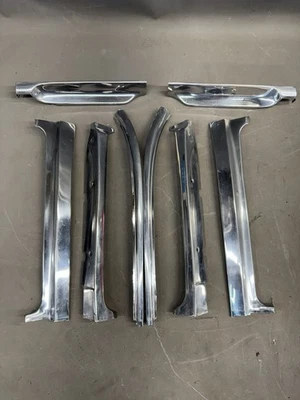 1955 1956 年雪佛兰 BelAir Nomad 通风窗装饰皮带成型显示 150 210 — 第 1/4 张图片