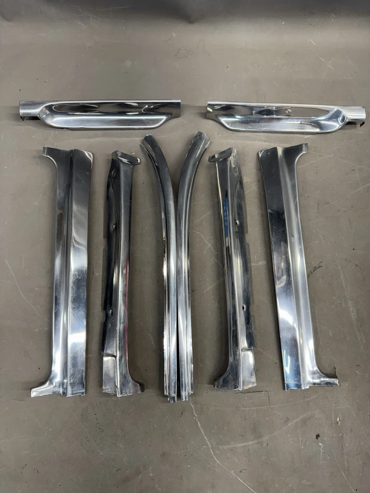 Chevy BelAir Nomad 1955 1956 1957 ventilación ventana moldura cinturón revelación 150 210 Foto 1 de 4