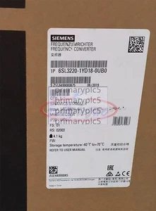 1PCS NEW Siemens Inverter 3KW 6SL3220-1YD18-0UB0 6SL3 220-1YD18-0UB0 - Picture 1 of 1