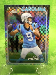 Bryce Young - X-Fractor - 2024 Topps Chrome Football #16 Carolina Panthers  - Picture 1 of 11