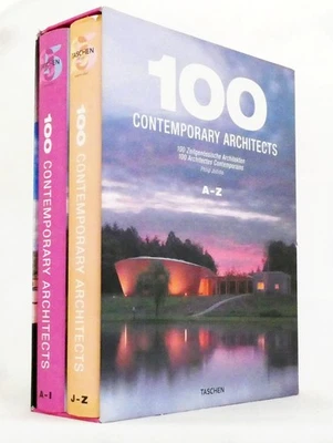100 Contemporary Architects by Philip Jodidio 2 volumes in slipcase - Image 1 of 4