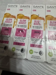 Sante Glow Boost 3in1 Vitamin Creme AHA & Vitamin F   30 ml. 3 x - Bild 1 von 2
