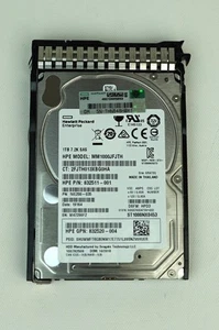 Disque dur HPE 1 To - Interne 2,5" - SAS (12 Go/s SAS) - Serveur - Photo 1/1