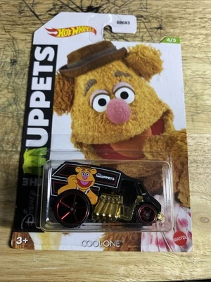 2020 Hot Wheels Disney Muppets Cool One Fozzie Bear 4/5 Jim Henson - Image 1 of 2