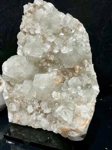 Calcite Cluster with Stilbite from the Deccan Traps region India 3.6 kg - Picture 1 of 10