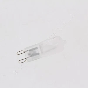 Topaz Base Quartz Bi-Pin Q50G9 120V F-42 50W Frosted G9 CXL-G9 - Picture 1 of 5