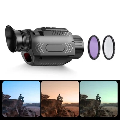 Compact 4K For Night Vision Monocular 28X Zoom 8 Hours Battery USB C Port - Image 1 of 4