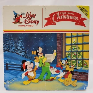 A Walt Disney Christmas Laserdisc LD The Night Before Christmas Rare Vintage  - Picture 1 of 5