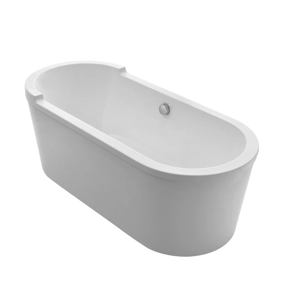 Whitehaus WHVT180BATH Bathhaus Acrylic Soaking Tub - White - Image 1 of 4