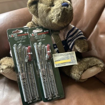 Kato N UniTrack 2 Packages 20-221 #4 R/H Electric Turnout - Switches - New! - Image 1 of 2