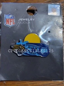 Jacksonville Jaguars VS Indianapolis Colts Game day Pin 12/13/2015 NEW - Picture 1 of 1