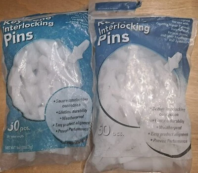50pk x 2, pasadores de enclavamiento Keystone, 2-3/8", para Insignia, Alameda Foto 1 de 3