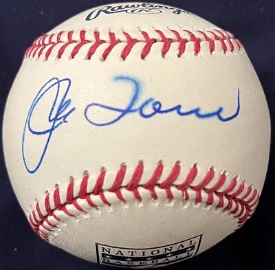 Joe Torre Signed Autograph ROMLB Ball Baseball New York Yankees HOF COA JSA - Image 1 of 4