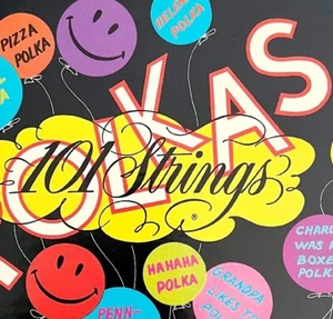 Polkas 101 Strings Vinyl Record 1972 12" 33 RPM Compilation VRA16 - Picture 1 of 2