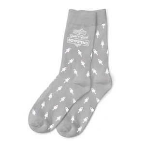 Boyfriend Gift Socks Birthday Present Idea for Him Men Boyfriend Sock Keepsake - Picture 1 of 6
