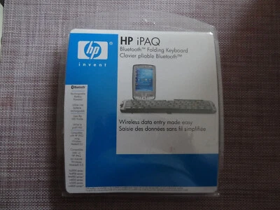 HP iPAQ Bluetooth Folding Keyboard for hx2000 hx4700 hw6900 rx4000 rx5000 rw6800 - Image 1 of 3