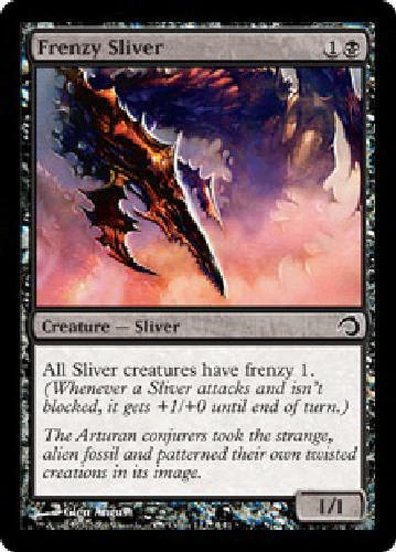 FRENZY SLIVER FOIL Slivers Premium MTG Magic the Gathering Cards DJMagic - Image 1 of 1