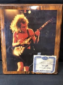 Vintage Bill Graham Presents, AC/DC Feb. 16, 1982, Special Seating Pass Framed - Picture 1 of 11