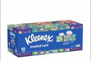 Kleenex 2-lagiges weißes Gesichtsgewebe, 230 Stück (10er-Pack), schneller Versand in USA - Bild 1 von 1