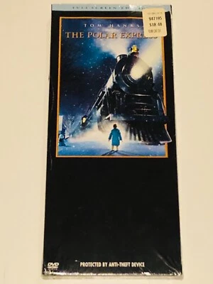 THE POLAR EXPRESS Full Screen DVD NEW IN Longbox +BONUS Soundtrack Audiobook CD - Image 1 of 4
