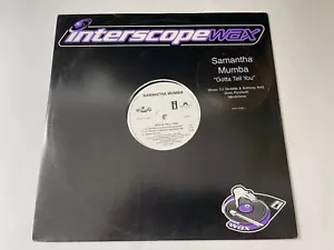 Samantha Mumba – Gotta Tell You 2000 NM 12" PROMO Vinyl Single House Remixes - Imagen 1 de 2