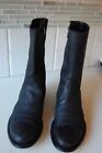 VINTAGE WOMEN'S ROCCO P. LEATHER BLACK BOOTS FOR BARNEY'S  NEW  YORK SIZE 8.5
