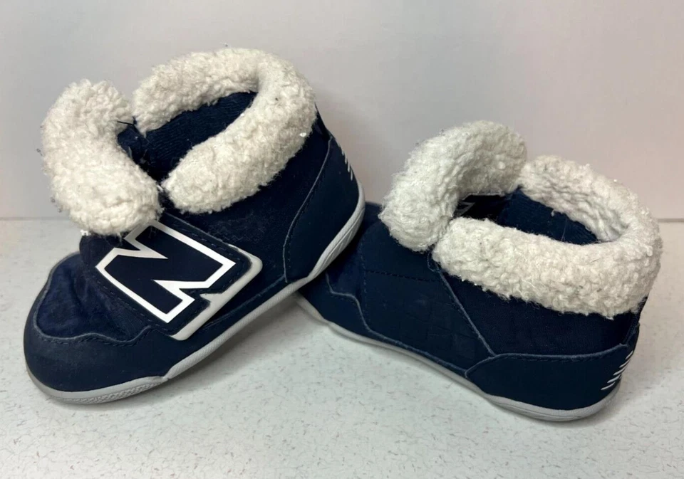 New Balance Niños B-Boot Cierre Alternativo Bebé/Niño Pequeño Talla 5" Azul Comodidad Foto 1 de 4