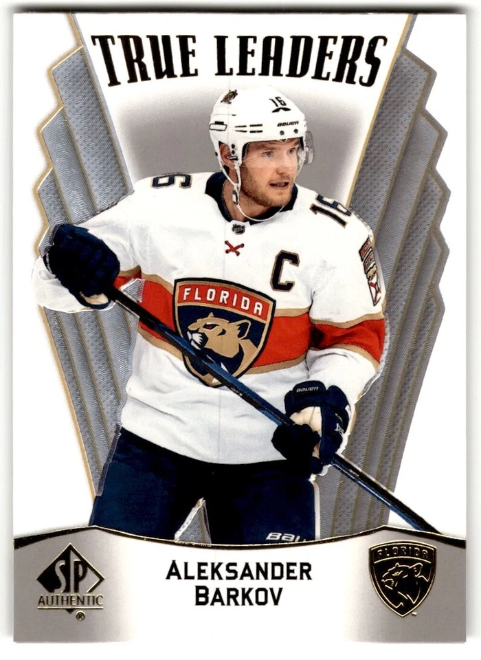 2021-22 SP Authentic True Leaders Aleksander Barkov #TL-10 - Image 1 of 2